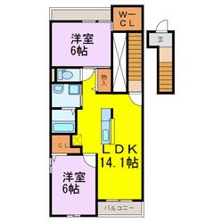 キャッスルバレー加須の物件間取画像